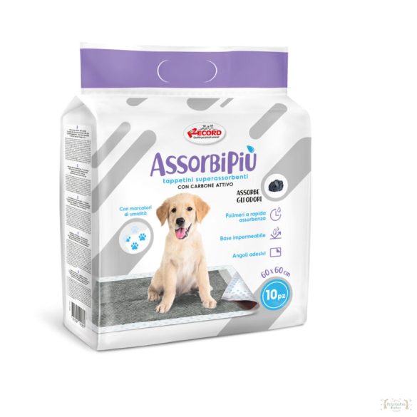 ASSORBIPIU ACTIVE CARBON KUTYAPELENKA M 60X60CM 10 DB/CS