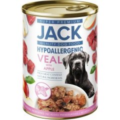  Jack Hipoallergén pástétom konzerv borjúhús almával 400g