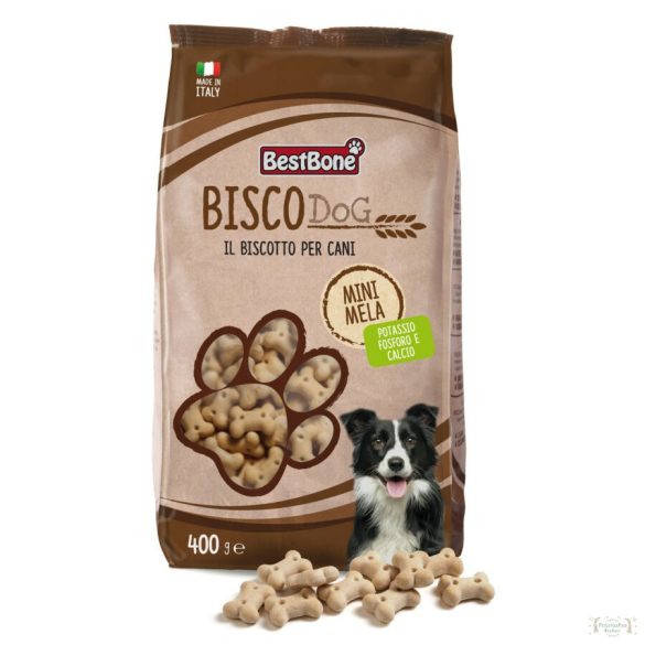 BISCODog Kutyakeksz Almás 400g