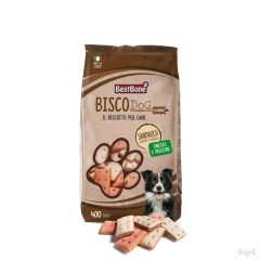 BISCODog kutyakeksz Húsos és Halas 400g	