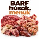 BARF húsok, menük