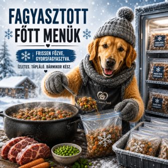 Fagyasztott főtt menük (400g-1000g)
