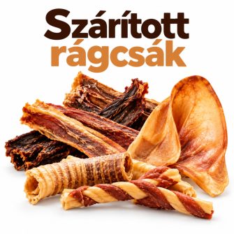 Természetes szárított rágcsák