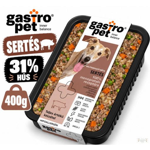 GastroPet SERTÉS (31% hús) 400g