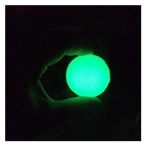 CHUCKIT MAX GLOW FLUORESZKÁLÓ LABDA (L)