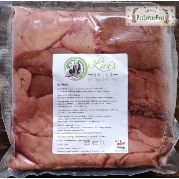 Nyúlmáj (darabolt) 500g