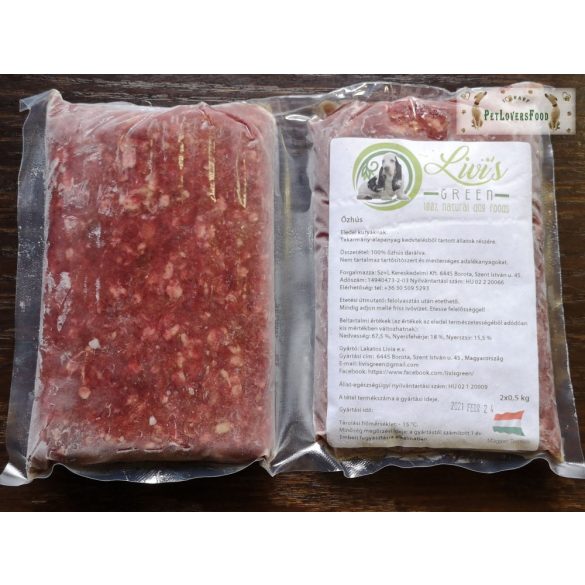 Őzhús darálva  2x500g