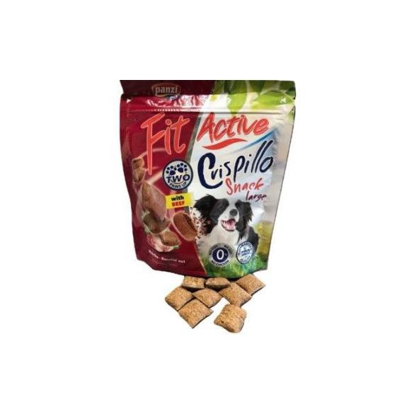 FitActive Snack Crispillo Large - jutalomfalat (marhás) kutyák részére (180g)