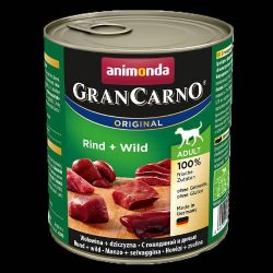   Animonda GranCarno Adult (marha,vad) konzerv - Felnőtt kutyák részére 800 g