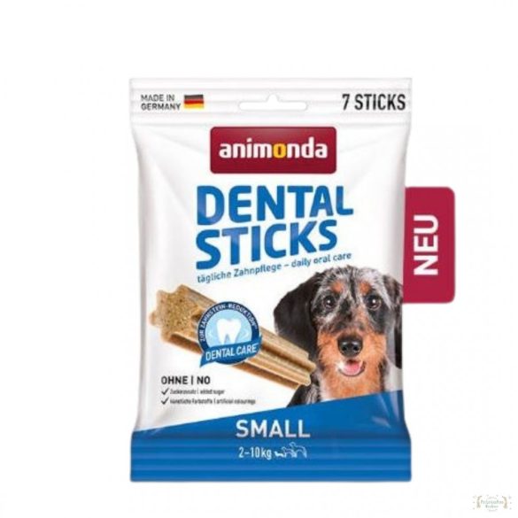 Animonda Dental Sticks (húsos) jutalomfalat 2-10kg-os kutyák részére 110g