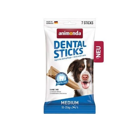 Animonda Dental Sticks (húsos) jutalomfalat 10-25kg-os kutyák részére 180g