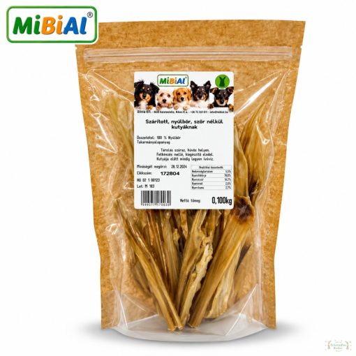 MiBiAl szárított Nyúlbőr (szőr nélkül) 100g