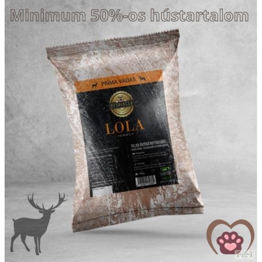 LOLA COOL - jéghideg vadAS 1kg (50% hústartalom)