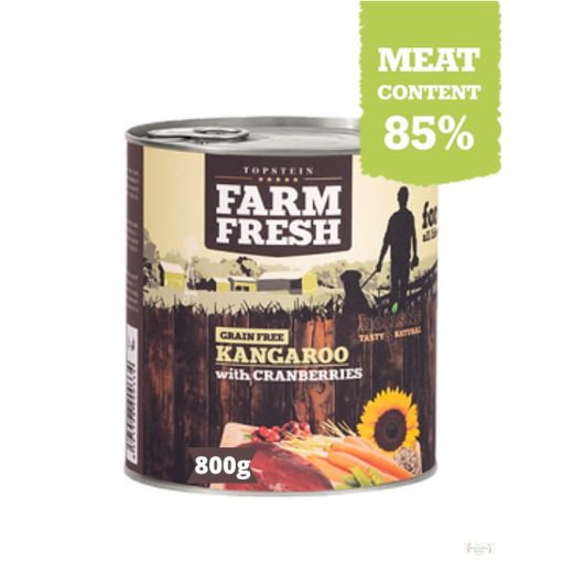 Farm Fresh Kenguru áfonyával (85% hús) 800g