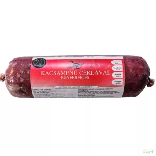 Kacsa menü céklával 500g  (Special Dog Food)