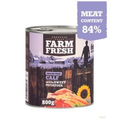 Farm Fresh Borjú édesburgonyával (84% hús) 800g