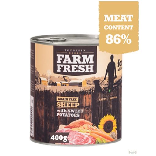 Farm Fresh Juh édesburgonyával (86% hús) 400g