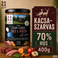 SANA Kacsa és Szarvas (70% hús) 400g