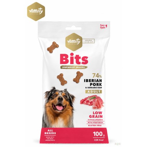 Amity Hypoallergen Bits Iberian Pork-Serrano 100g